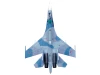 Sukhoi Su-27 Flanker-B Aircraft "Blue 388 Paris Air Show" (1989) Soviet Air Force 1/100 Diecast Model Airplane by Legion