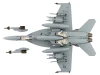 Boeing F/A-18E Super Hornet Fighter Aircraft "166817 VFA-136 Knighthawks USS Trumman" (2024) United States Navy "Air Power Series" 1/72 Diecast Model by Hobby Master