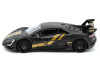 Yangwang U9 #01 Carbon Fiber with Gold Stripes "APA XPO 2025 Event Edition" 1/64 Diecast Model Car by Inno Models