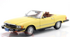 1/12 KK-Scale 1979 Mercedes-Benz 450SL (R107) US Version Jennifer & Jonathan (Yellow) Diecast Car Model