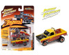 1/64 Johnny Lightning 1985 Chevrolet Silverado (Zinger) (Yellow) Diecast Car Model