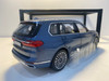 DAMAGED AS-IS 1/18 Dealer Edition BMW X7 G07 (Phytonic Blue) Diecast Car Model