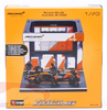 1/43 BBurago 2025 Formula 1 McLaren Team Lando Norris #4 Formula 1 World Champion Pit Stop Diorama