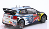 1/18 Altaya 2015 Volkswagen VW Polo R WRC #1 Winner Rallye Wales Volkswagen Motorsport Sébastien Ogier, Julien Ingrassia Diecast Car Model