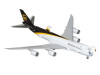 Boeing 747-8F Commercial Aircraft "UPS Worldwide Services" (N607UP) White with Brown Tail "Gemini 200 - Interactive Series" Series 1/200 Diecast Model by GeminiJets