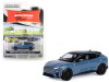 OPEN BOX AS-IS 1/64 Greenlight 2023 Ford Mustang Mach-E GT (Vapor Blue with Black Top) "Showroom Floor" Series 5 Diecast Car Model