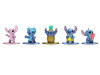 Set of 12 Diecast Figures "Disney's Stitch" Franchise "Nano Metalfigs" Series Diecast models by Jada