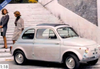 1/18 BBR Fiat 500 D (Ivory White) Car Model