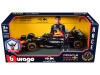 1/24 BBurago 2024 Formula 1 Max Verstappen Red Bull RB20 #1 Formula 1 World Champion Car Model with Figure