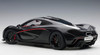 NEW BUT NONE MATCHING BOX 1/12 AUTOart McLaren P1 (Matte Black with Red Accents) Car Model