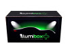 Collectible Display Show Case with LED Lights and Black Base for 1/24 1/18 Models by Illumibox