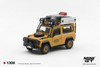 1/64 Mini GT 1985 Land Rover Defender 90 Camel Trophy Borneo Team Brazil Diecast Car Model