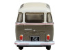 Volkswagen T1 Samba Bus Mouse Grey and Pearl White with Red Stripes 1/148 (N) Scale Diecast Model Car by Oxford Diecast