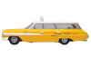 1964 Ford Country Station Wagon "Central School Bus" Yellow with White Top 1/87 (HO) Scale Diecast Model Car by Oxford Diecast