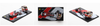 1/43 Looksmart 2025 Formula 1 Ferrari Abu Dhabi GP #16 Charles Leclerc Car Model & 1/8 Helmet Set