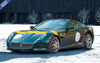 1/18 BBR 2010 Ferrari 599 GTO (Abetone Green with Yellow Stripe) Car Model Limited 27 Peces