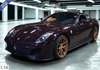 1/18 BBR 2010 Ferrari 599 GTO (Burgundy with Gold Wheels) Car Model Limited 27 Peces