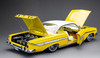 1/18 Sunstar 1961 Chevrolet Impala Hard Top Lowrider (Yellow) Diecast Car Model