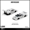 1/64 Inno Lamborghini Countach Liberty Walk #41 (White) Diecast Car Model