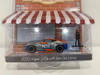 CHASE CAR 1/64 Greenlight 2020 Nissan 370z "NOS Nitrous Oxide Systems" (Chrome Silver with Graphics & Race Car Driver) "The Hobby Shop" Series 16 Diecast Car Model