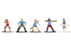 Set of 12 Diecast Figures "One Piece" (2023-Current) TV Series "Metalfigs" Series Diecast Models by Jada