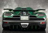 1/18 FA Frontiart Koenigsegg Agera S (Carbon Fiber Green) Resin Car Model Limited