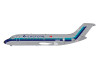 McDonnell Douglas DC-9-14 Commercial Aircraft "Eastern Air Lines" (N8910E) Silver with Blue Stripes 1/400 Diecast Model by V1:400