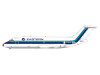 McDonnell Douglas DC-9-14 Commercial Aircraft "Eastern Air Lines" (N8901E) White with Blue Stripes 1/400 Diecast Model by V1:400