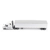 1/64 Diecast Masters 2025 Freightliner Cascadia Gen-5 Tractor (Winter White) & Great Dane Champion 53 Ft Dry Cargo Trailer Diecast Model