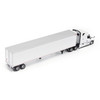 1/64 Diecast Masters 2025 Freightliner Cascadia Gen-5 ('2025) Tractor (Winter White) & Great Dane Champion 53 FT Reefer Trailer Diecast Model