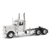 1/64 Diecast Masters Peterbilt Model 589 131-inches-BBC Day-Cab Tandem-Axle Truck Tractor (White) Diecast Model