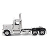 1/64 Diecast Masters Peterbilt Model 589 131-inches-BBC Day-Cab Tandem-Axle Truck Tractor (White) Diecast Model