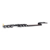 1/64 Diecast Masters Trail King TK170 Hydraulic Detachable Gooseneck Lowboy Trailer with Jeep & Booster Diecast Model