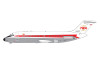 McDonnell Douglas DC-9-15 Commercial Aircraft "Trans World Airlines" (N1070T) White with Red Stripes 1/400 Diecast Model by V1:400