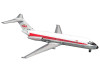 McDonnell Douglas DC-9-15 Commercial Aircraft "Trans World Airlines" (N1070T) White with Red Stripes 1/400 Diecast Model by V1:400