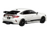 Honda Civic Type R (FL5) RHD (Right Hand Drive) "HKS" White with Black Stripes 1/64 Diecast Model Car by MotorHelix