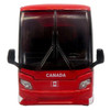 Prevost H3-45 Coach Bus "Canada National Soccer Team" Red with Graphics "International Federation of the Global Game" Series Limited Edition to 504 pieces Worldwide 1/87 (HO) Diecast Model by Iconic Replicas