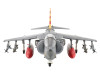 British Aerospace AV-8B Harrier II Plus Aircraft "164569 VMA-223 Bulldogs MCAS Cherry Point" (2025) United States Marine Corps "Air Power Series" 1/72 Diecast Model by Hobby Master