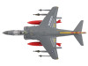 British Aerospace AV-8B Harrier II Plus Aircraft "164569 VMA-223 Bulldogs MCAS Cherry Point" (2025) United States Marine Corps "Air Power Series" 1/72 Diecast Model by Hobby Master