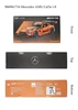 1/8 CaDa Mercedes-Benz AMG GT3 (C190) Building Block Model Orange