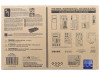 Skill 2 Model Kit 1963 Ford F-100 Pickup Truck "Four Sixes Ranch" 3-in-1 Kit 1/25 Scale Model by AMT