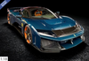 1/18 BBR Ferrari F80 (Full Carbon Blue) Full Open Diecast Car Model