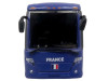 Scania Touring HD Coach Bus "France National Football Team" Blue with Graphics "International Federation of the Global Game" Series Limited Edition to 504 pieces Worldwide 1/87 (HO) Diecast Model by Iconic Replicas