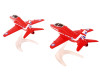 Royal Air Force "Red Arrows" Synchro Pair Set of 2 Planes Diecast Models by Corgi
