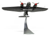 Heinkel He III Bomber Aircraft "Motorhead" Black with Graphicss 1/72 Diecast Model by Corgi