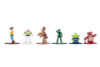 Set of 6 Diecast Figures "Toy Story" Movie Franchise "Nano Metalfigs" Series Diecast Models by Jada