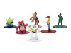 Set of 6 Diecast Figures "Toy Story" Movie Franchise "Nano Metalfigs" Series Diecast Models by Jada