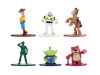 Set of 6 Diecast Figures "Toy Story" Movie Franchise "Nano Metalfigs" Series Diecast Models by Jada