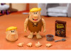 Barney Rubble 4.5" Moveable Figure with Accessories and Alternate Head and Hands "The Flintstones - Post Cocoa Pebbles" Model by Jada