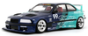 1/18 OTTO BMW M3 E36 My Kyza Blue Car Model
